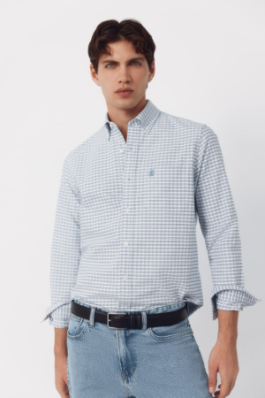 Camisa oxford cuadros